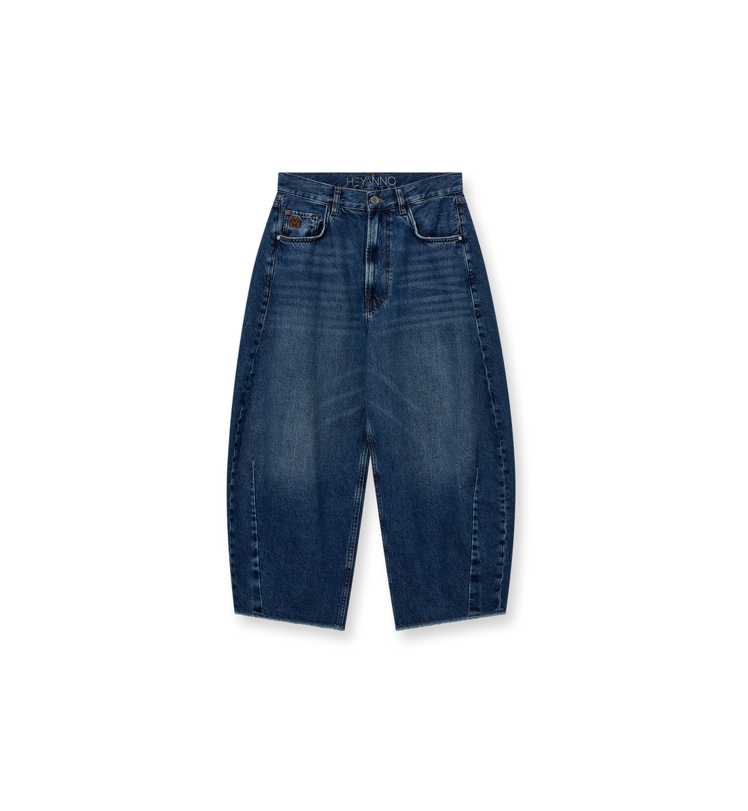Heyanno - Trooper Loop Jeans - Medium Washed Blue