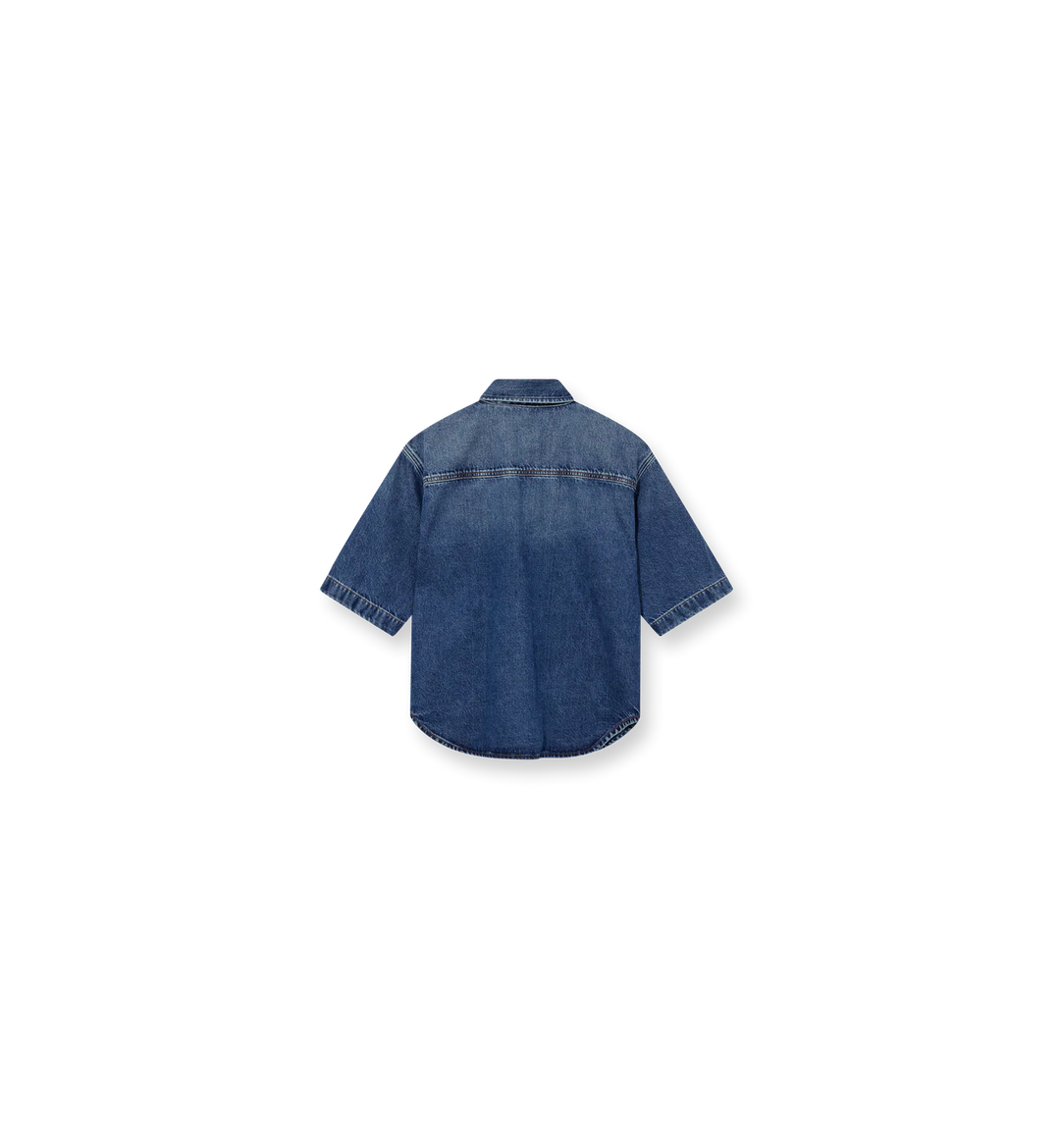 Heyanno - Note Loop Skjorte - Medium Washed Blue
