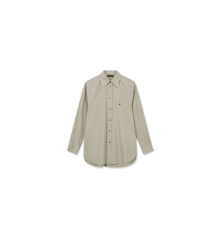 Heyanno - Master Stripe Skjorte - Misty Blue