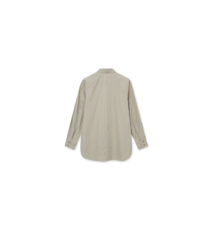 Heyanno - Master Stripe Skjorte - Misty Blue