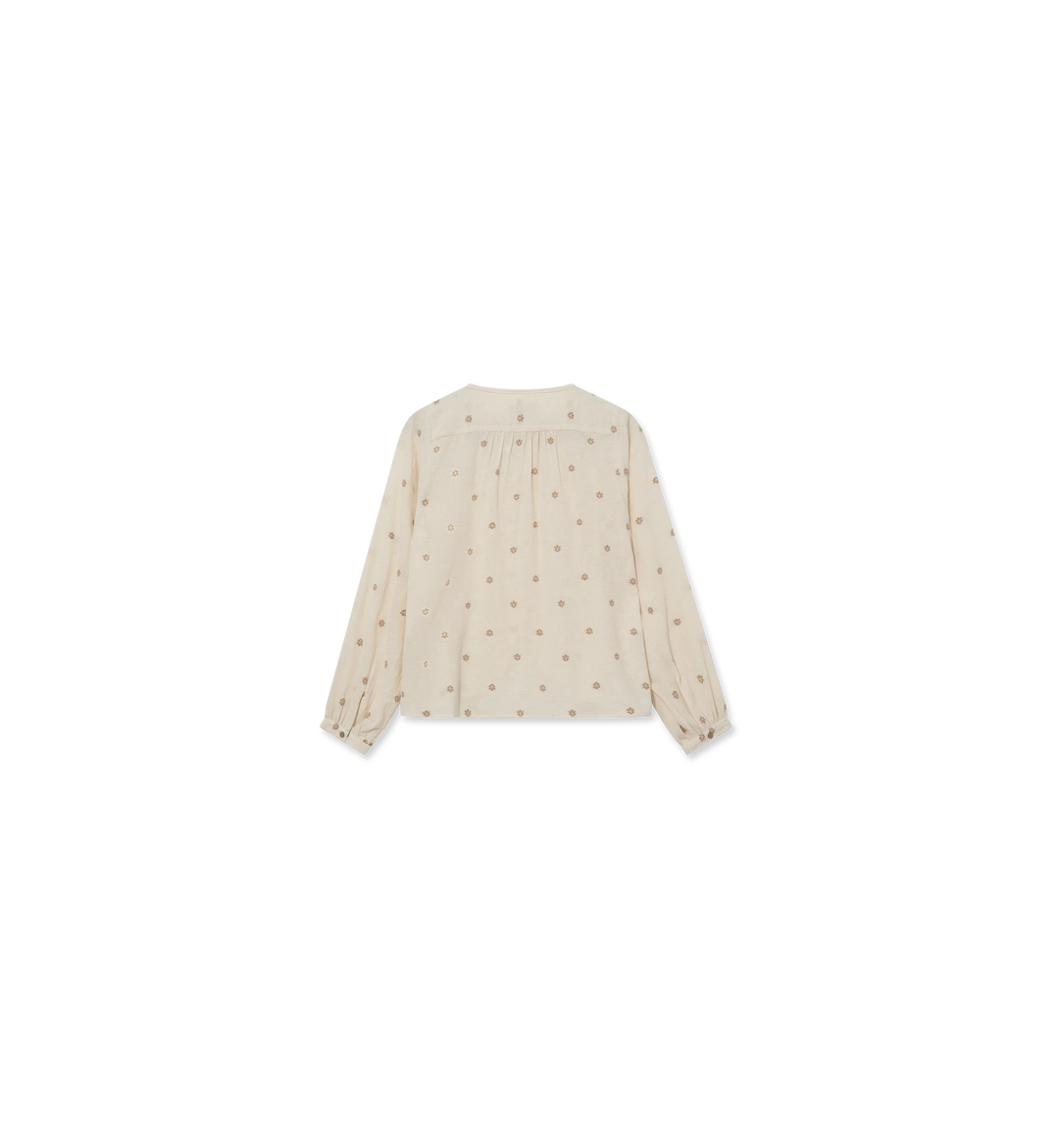 Heyanno - Vibrant Maze Blouse - Ecru