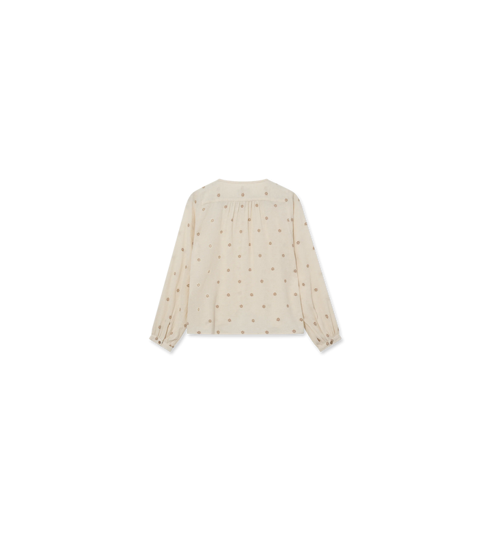 Heyanno - Vibrant Maze Blouse - Ecru