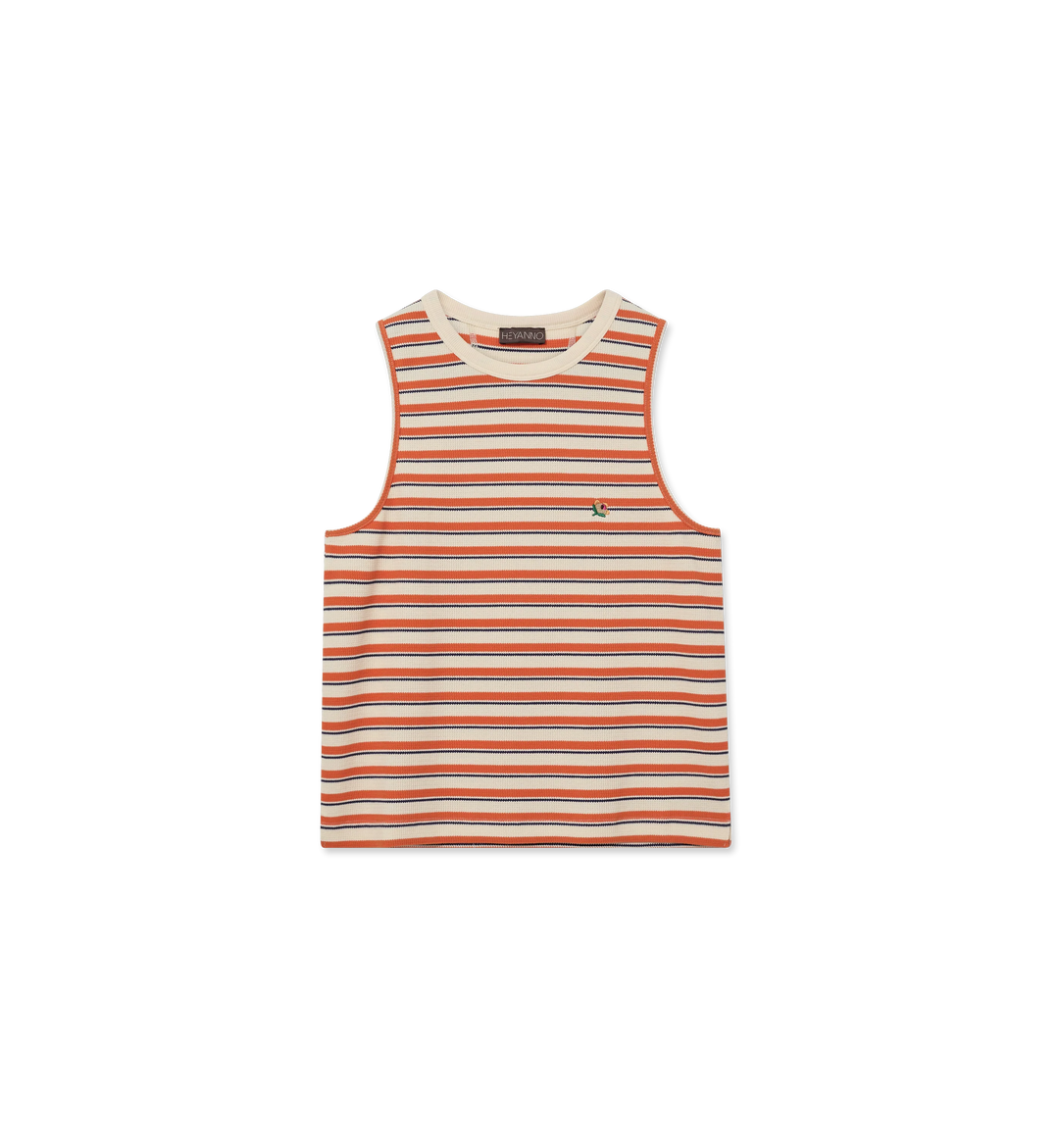 Heyanno - Era Stripe Top - Carrot