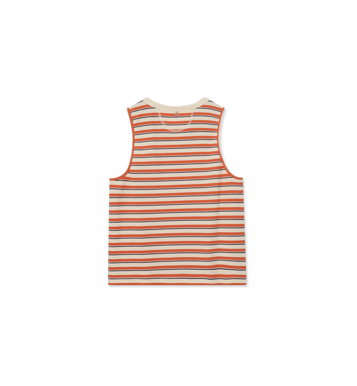 Heyanno - Era Stripe Top - Carrot