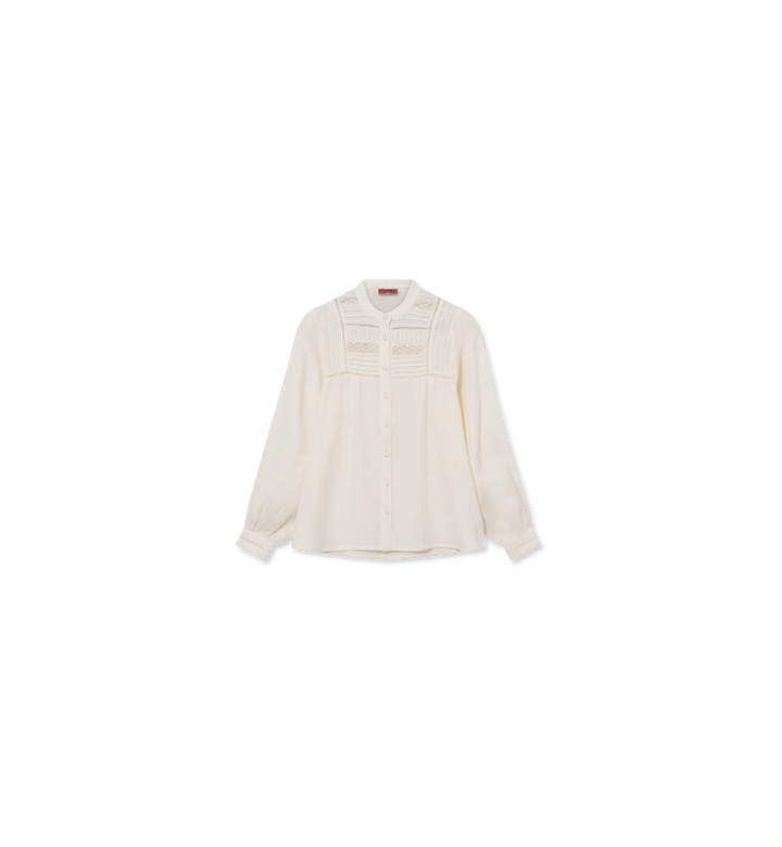 Heyanno - Story Lace Blouse - Ecru