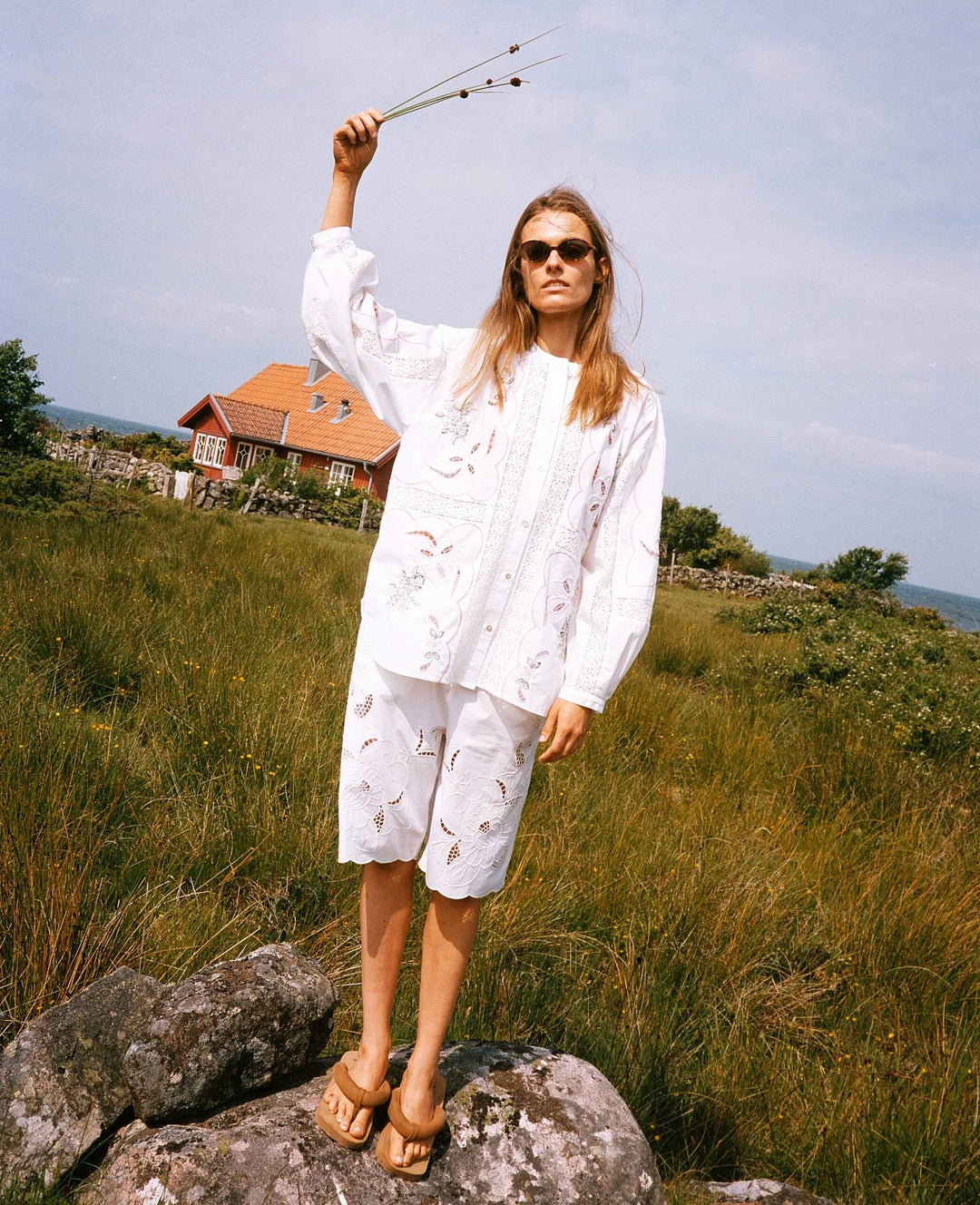 Sissel Edelbo - Sada skjorte - White pastel