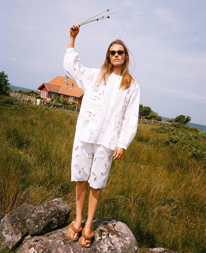 Sissel Edelbo - Sada skjorte - White pastel