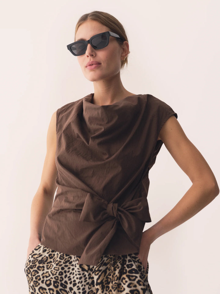 Gossia - Sagara blouse - Coffee