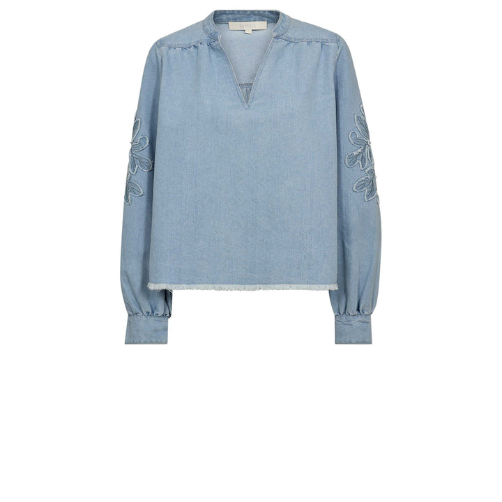 Gossia - Saloma Blouse - Light Blue Denim