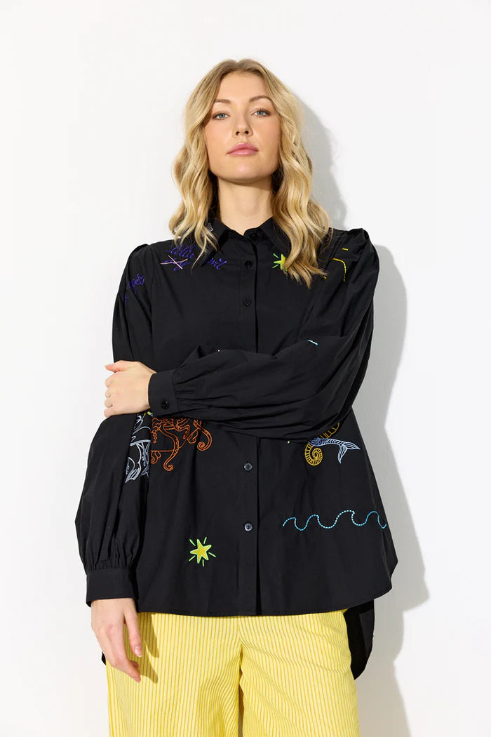 Female Sasha Shirt - Black