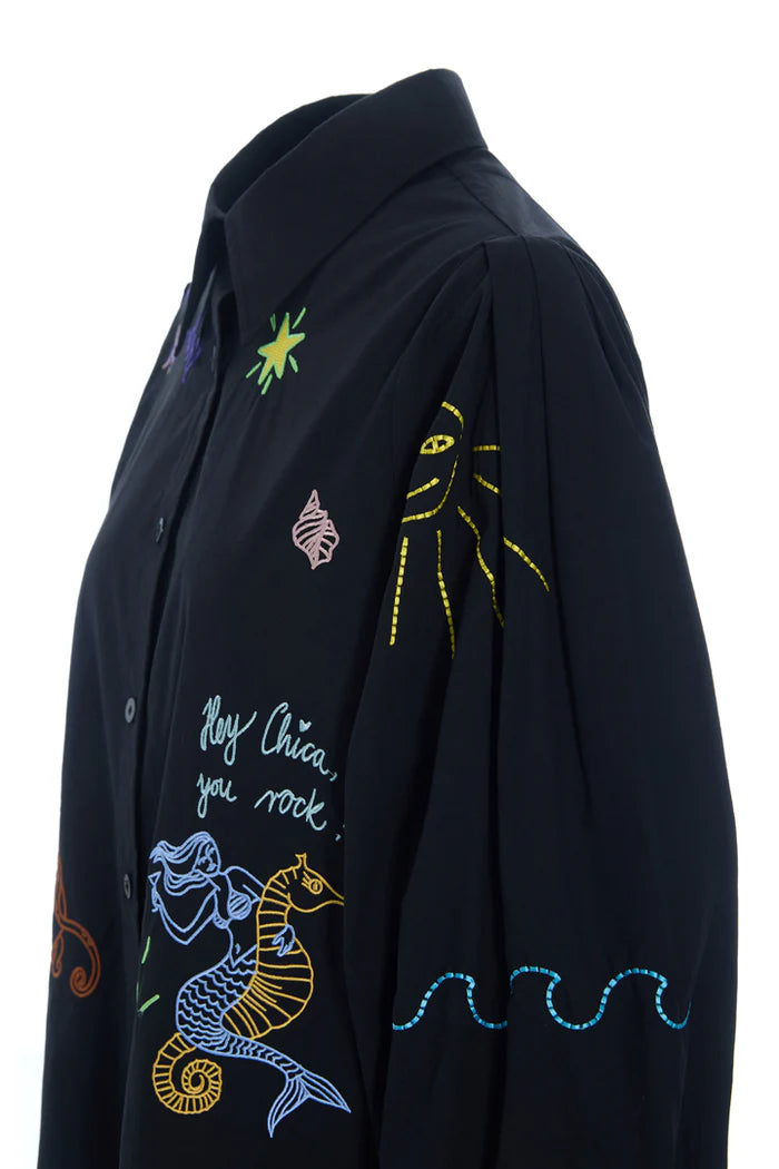 Female Sasha Shirt - Black