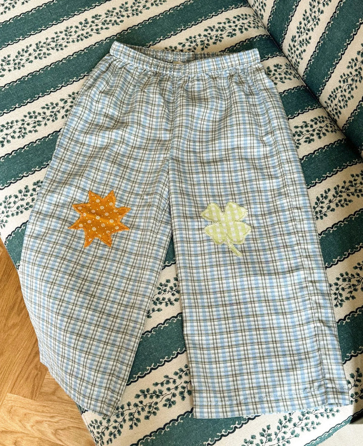 Sissel Edelbo - Saxo mini bukser - Blue checks