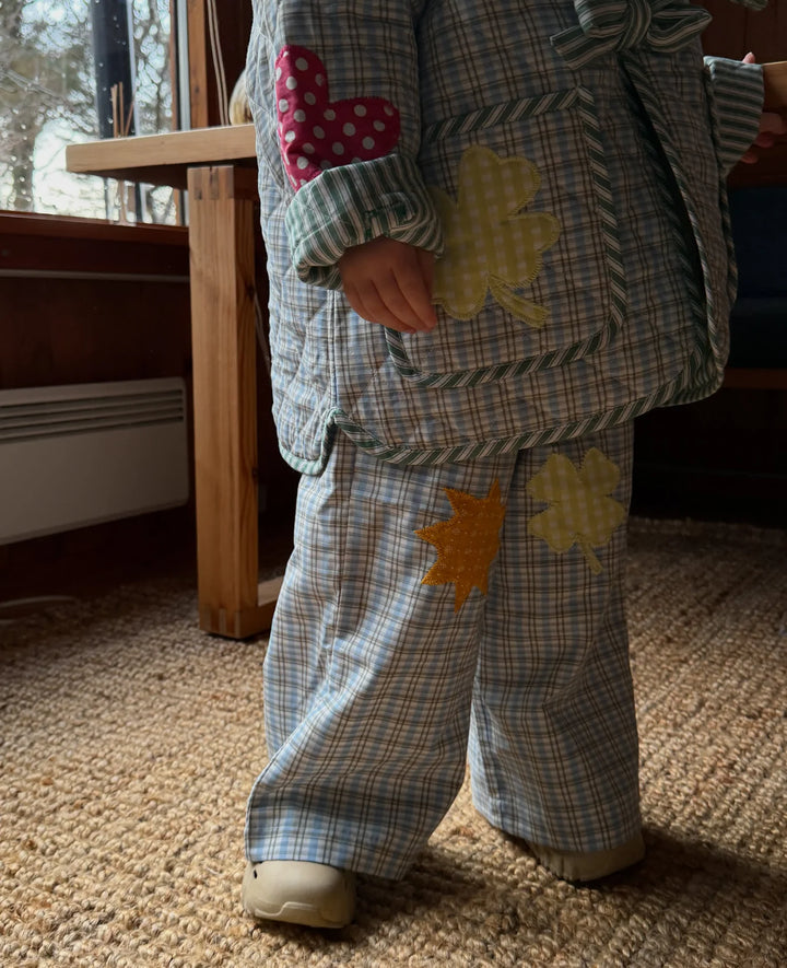 Sissel Edelbo - Saxo mini bukser - Blue checks