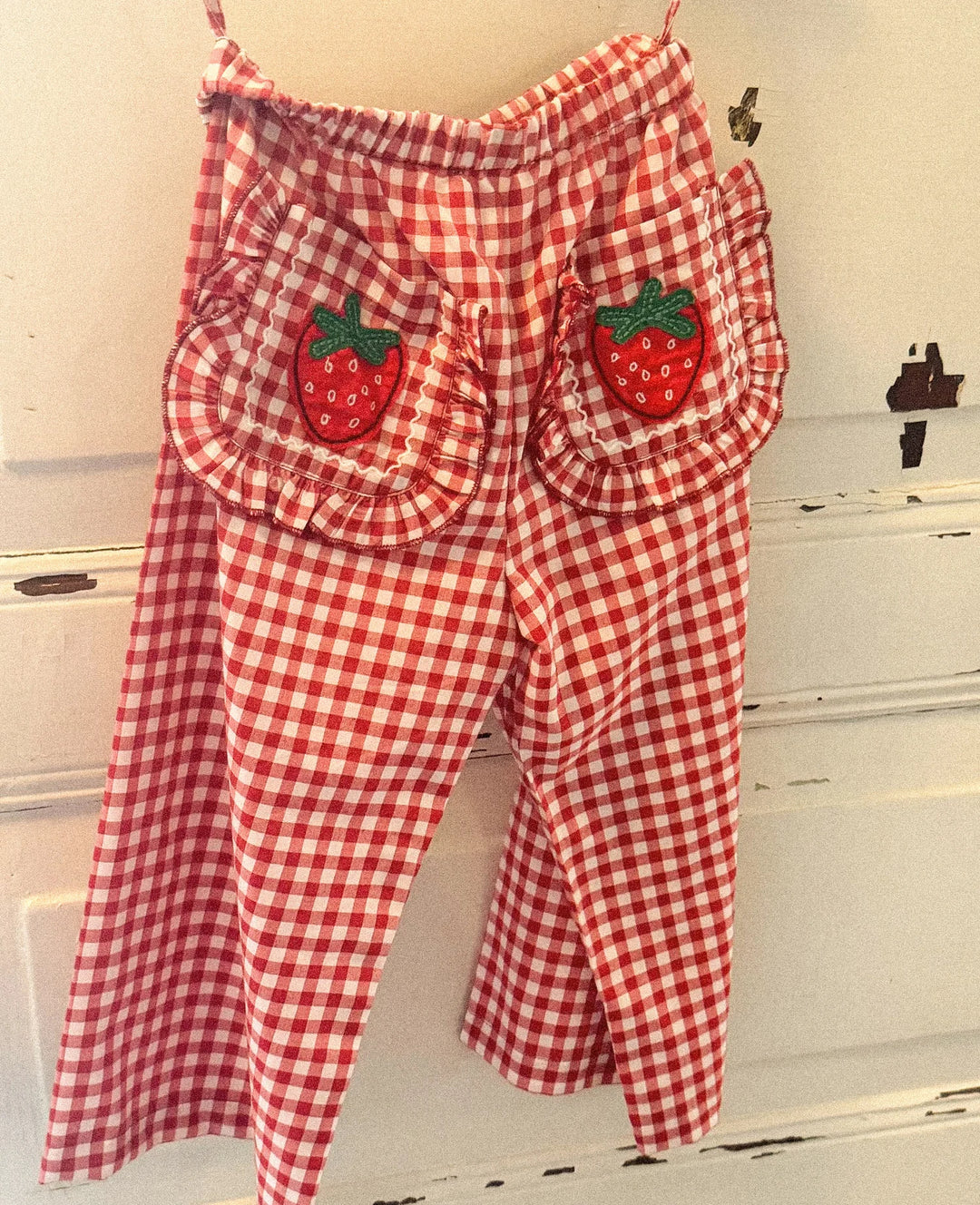 Sissel Edelbo - Saxo Mini bukser - Red Checks
