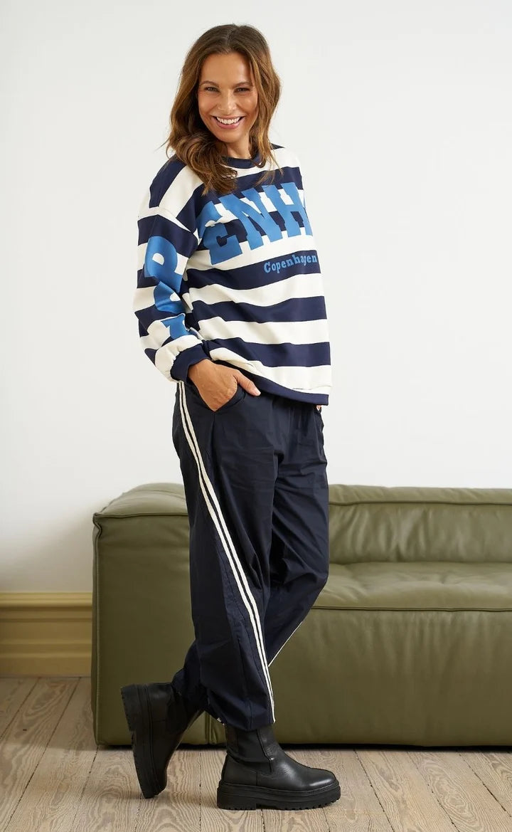 Marta - Seashell Bukser - Navy4