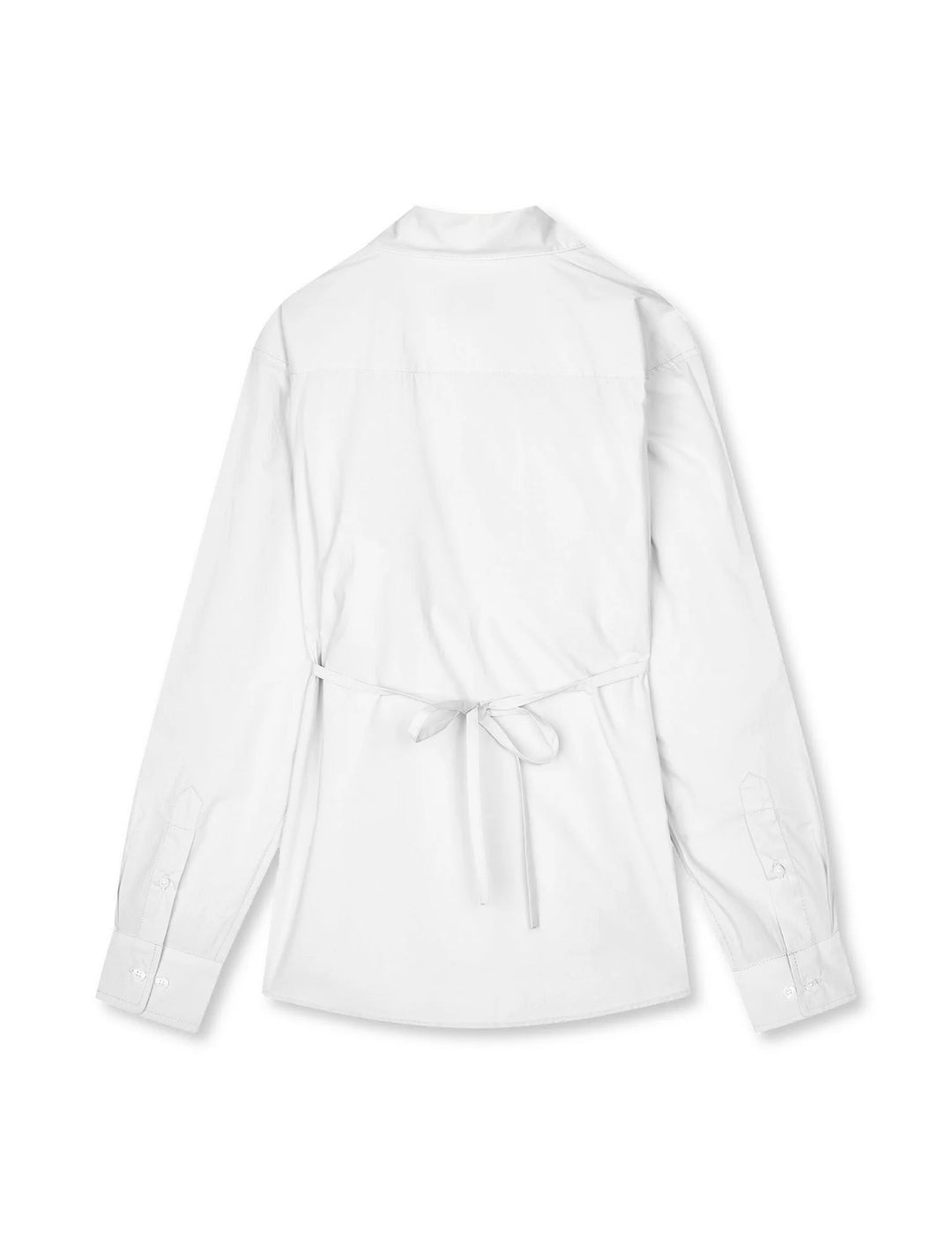 Mads Nørgaard - Peach Poplin Shelly Skjorte - Snow White