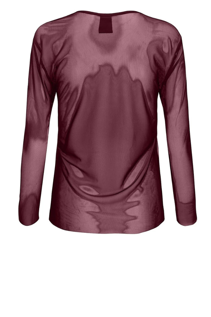 Luxzuz - Sigborg Mesh - Burgundy