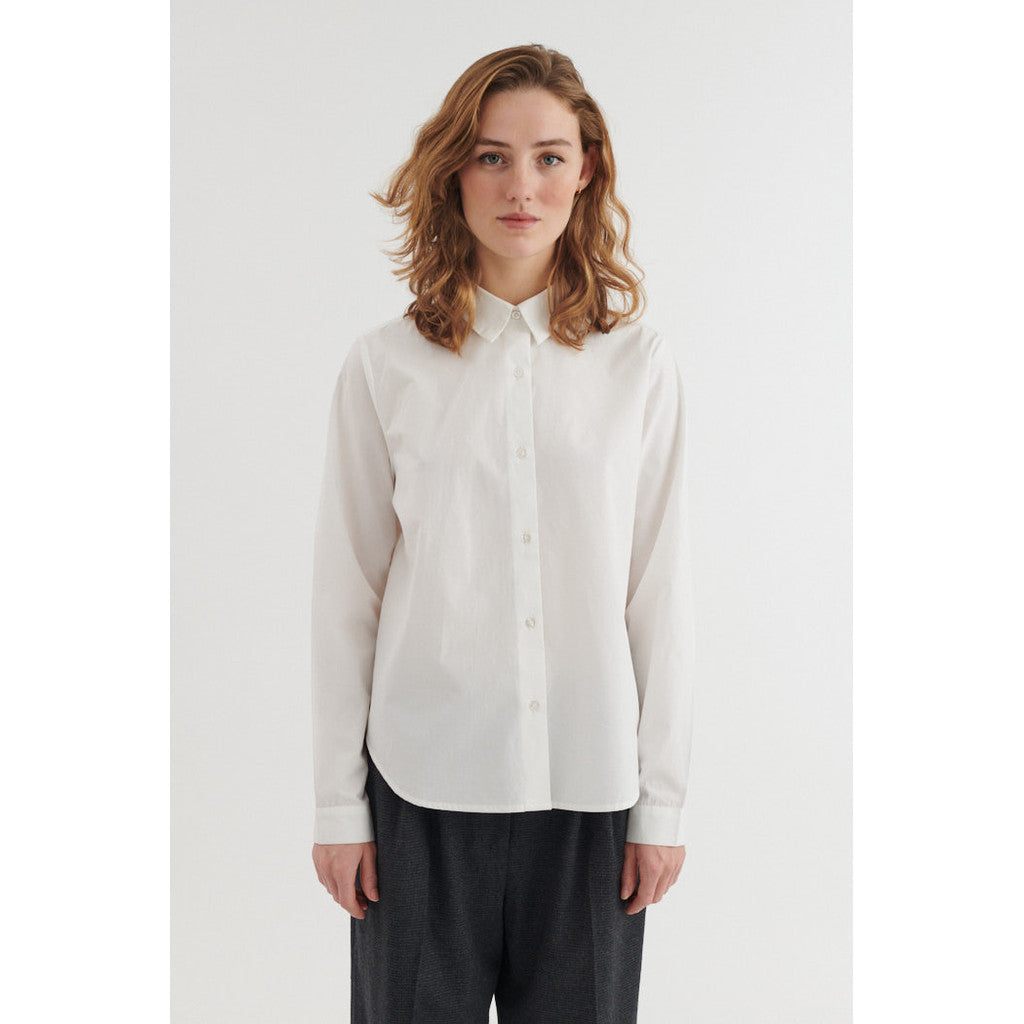 Basic Apparel - Silje Skjorte - Bright White