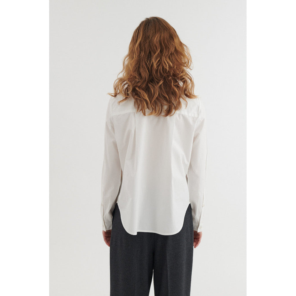 Basic Apparel - Silje Skjorte - Bright White