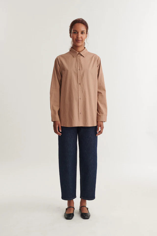 Basic Apparel - Silje LS Shirt - Portobella