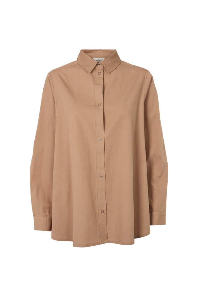 Basic Apparel - Silje LS Shirt - Portobella