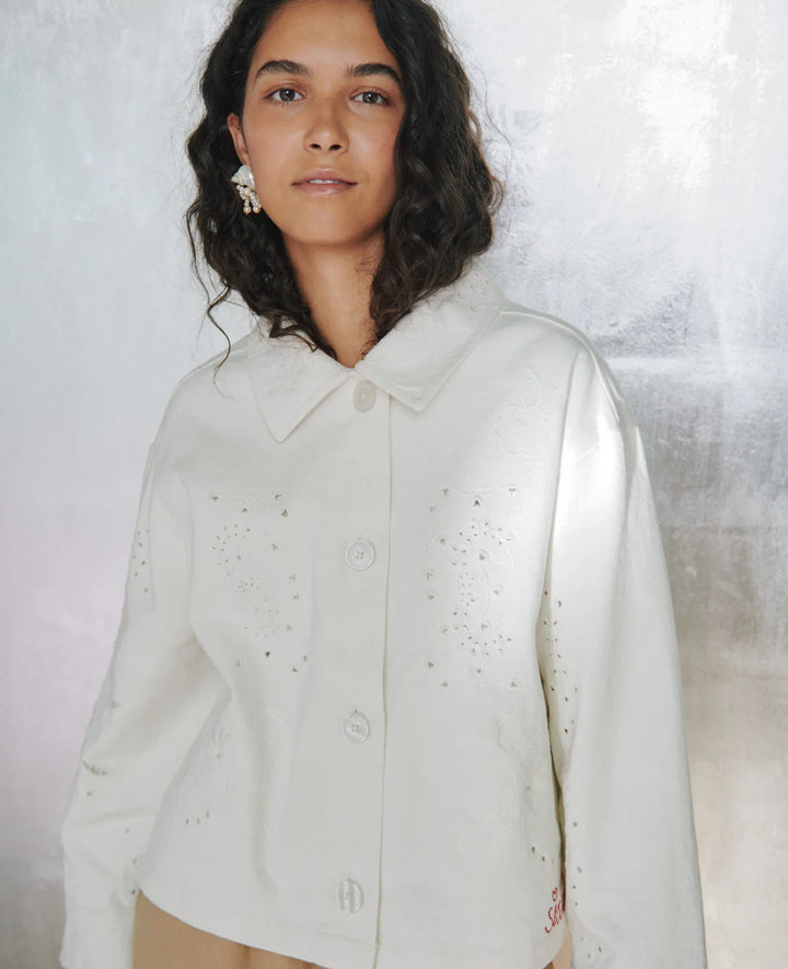 Sissel Edelbo - Vintage Jacket - White Napkin