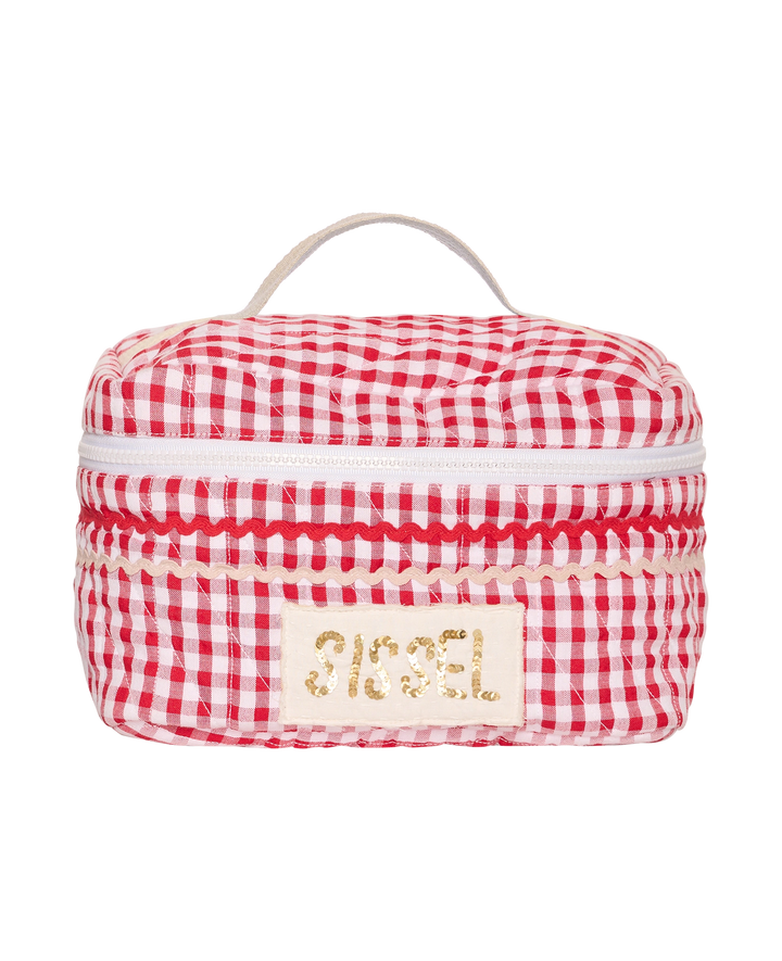 Sissel Edelbo - Bucket Bag - Red Checks - Onesize
