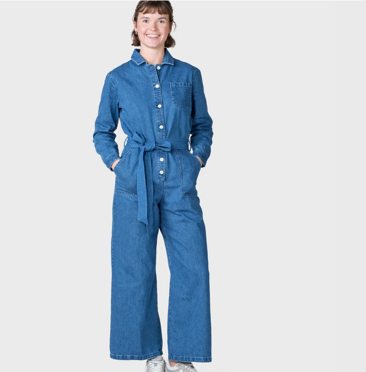 Klitmøller - Taylor Jumpsuit - Light Blue Stonewash