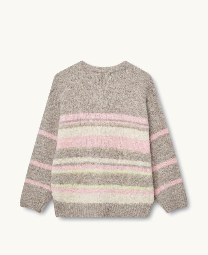 Copenhagen - Lily o-neck Knit - Pale Mauve