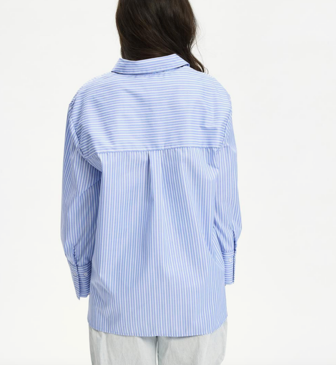 Kopenhagen - Henne LS Skjorte - Halogen Blue