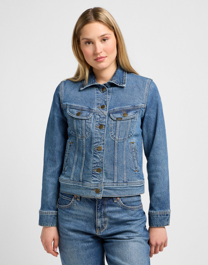 Lee Rider Jakke - Classic Indigo