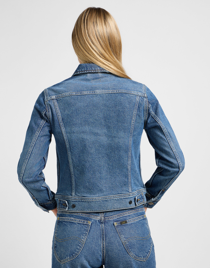 Lee Rider Jakke - Classic Indigo