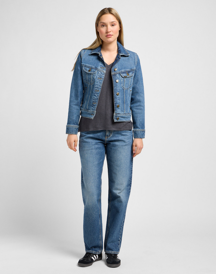 Lee Rider Jakke - Classic Indigo