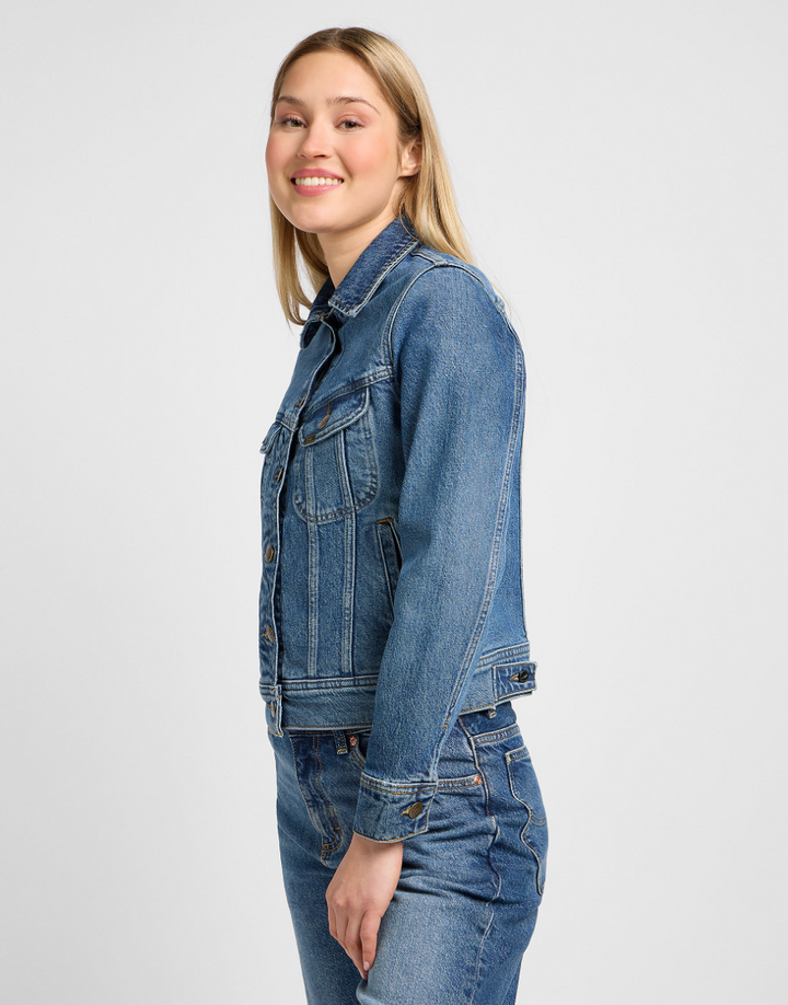 Lee Rider Jakke - Classic Indigo