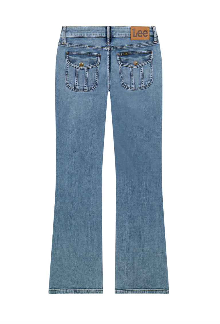 Lee - Flap Pocket - Jassica Jeans -  Lapis Blue