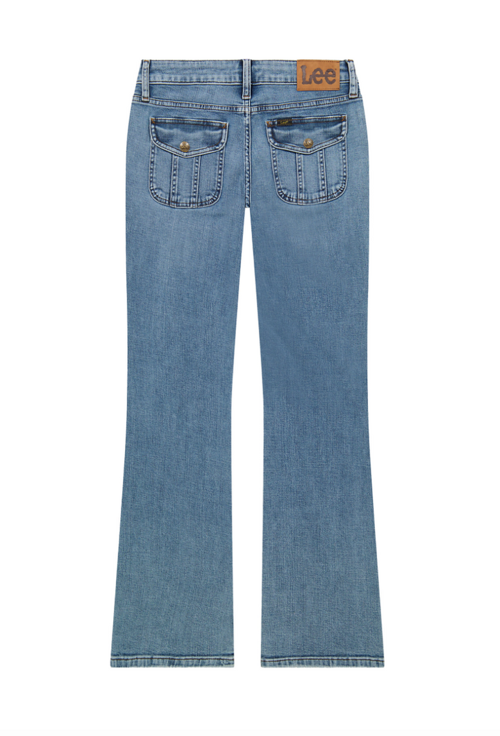 Lee - Flap Pocket - Jassica Jeans -  Lapis Blue