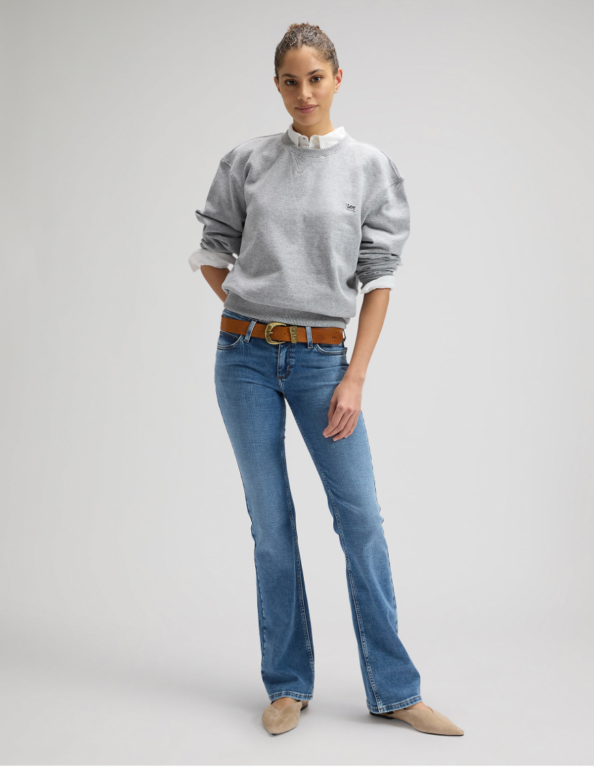 Lee - Flap Pocket - Jassica Jeans -  Lapis Blue