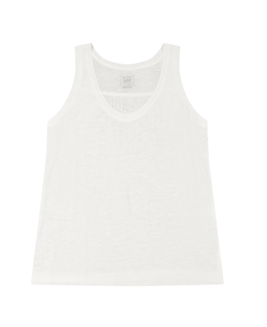 Lee - Tank Top - Bright White