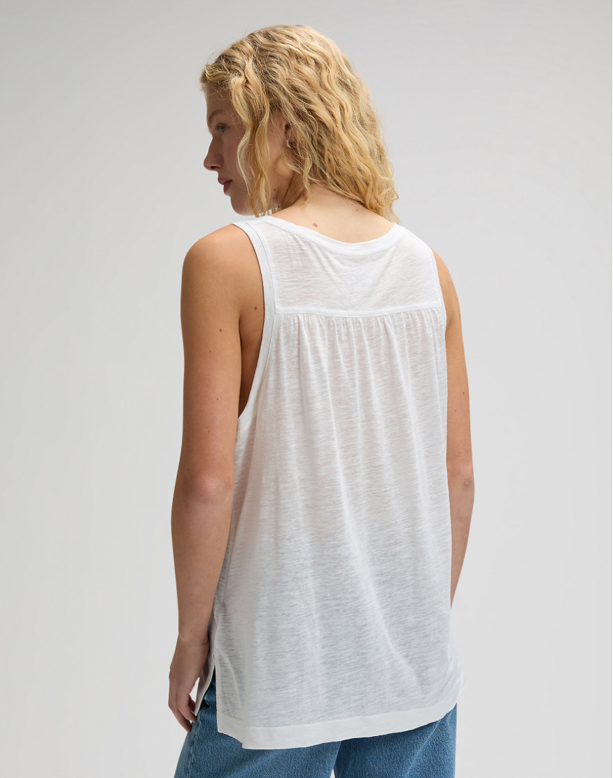Lee - Tank Top - Bright White