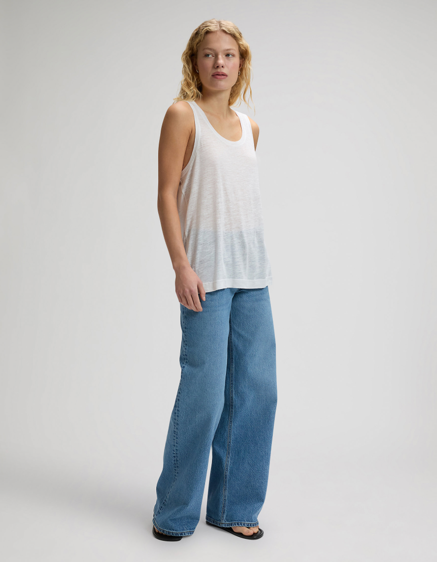 Lee - Tank Top - Bright White