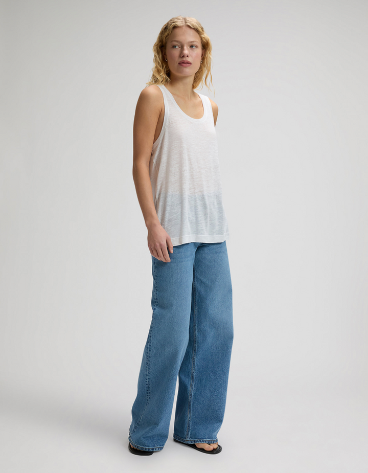 Lee - Tank Top - Bright White