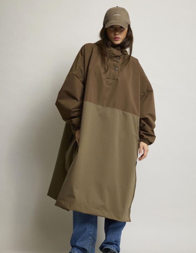 Kopenhaken - Ava Rainponcho - Slate Black - ONE SIZE