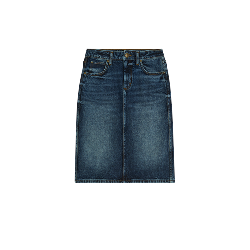 Lee - Midi Nederdel - Flash Blue