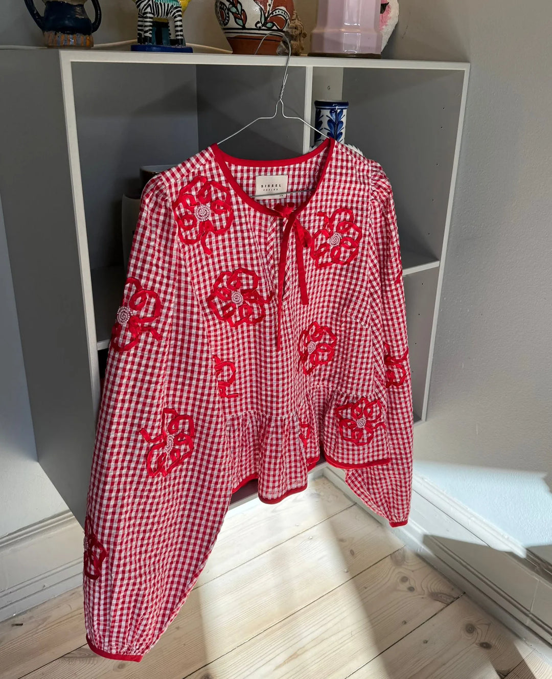 Sissel Edelbo - Sunny Top - Red Checks