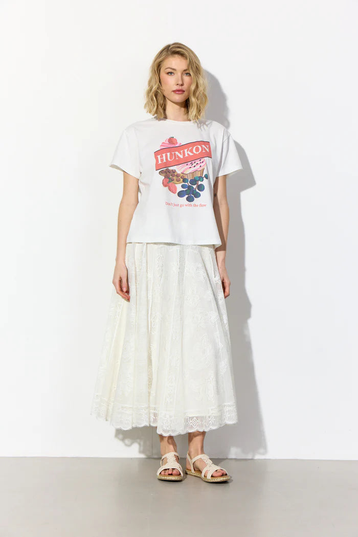 Hunkøn - Sweet treat T-shirt - White