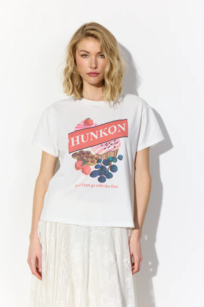 Hunkøn - Sweet treat T-shirt - White