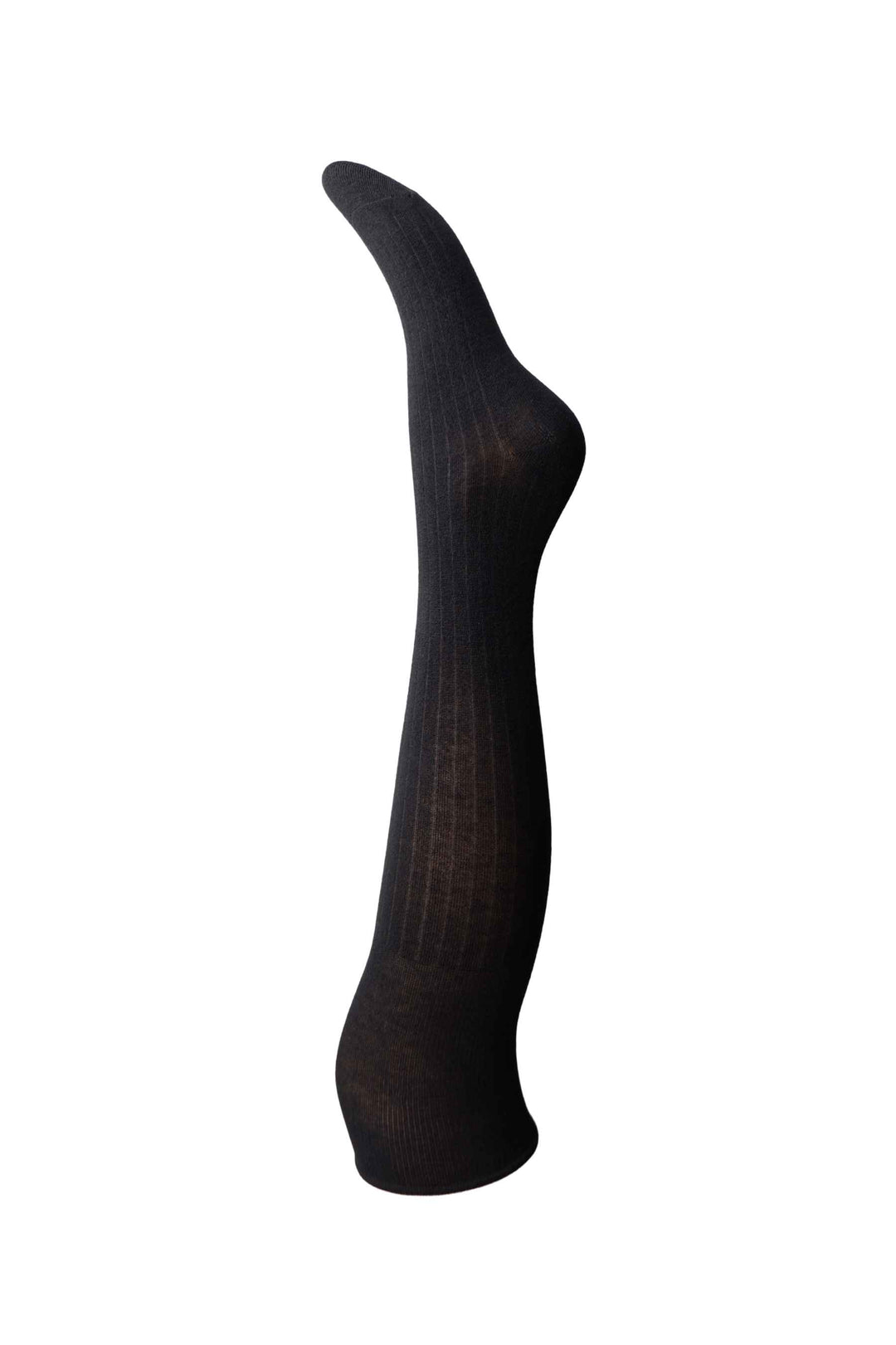 Black Colour - Tatiana Knæ Sokker - Black