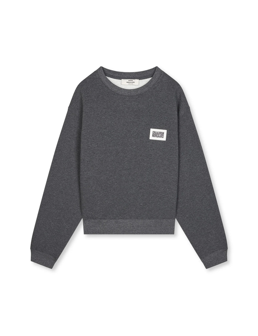Mads Nørgaard - Standard Taylor Sweatshirt - Dark Grey Melange