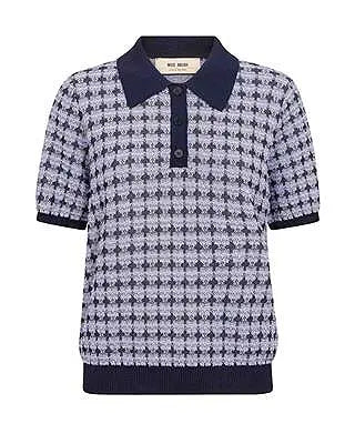 Mos Mosh - Tink SS Polo Strik - Violet Tulip