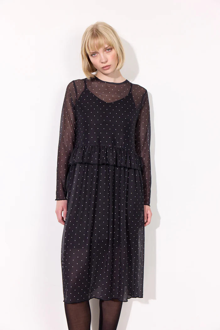 Female - Tova Mesh Dress - Black